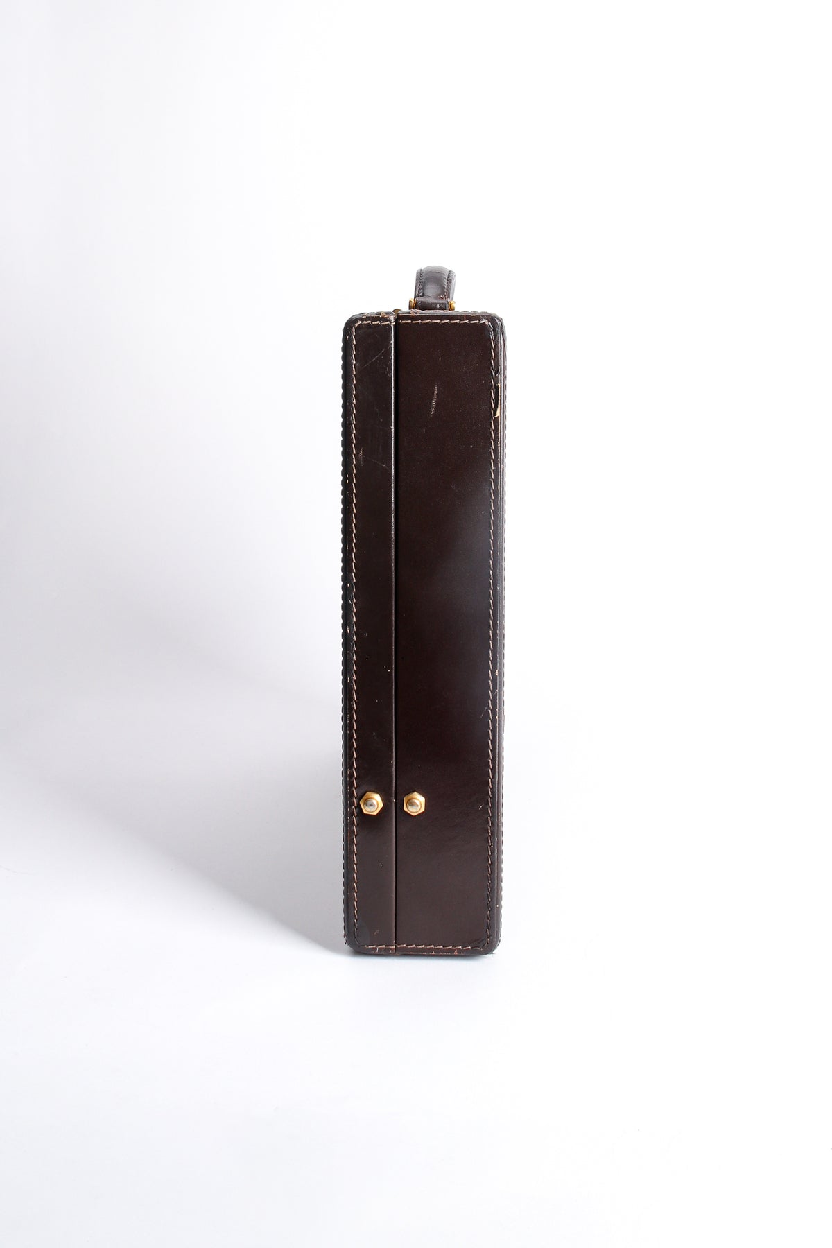 Vintage Fendi Zucca Monogram Leather Briefcase – Recess