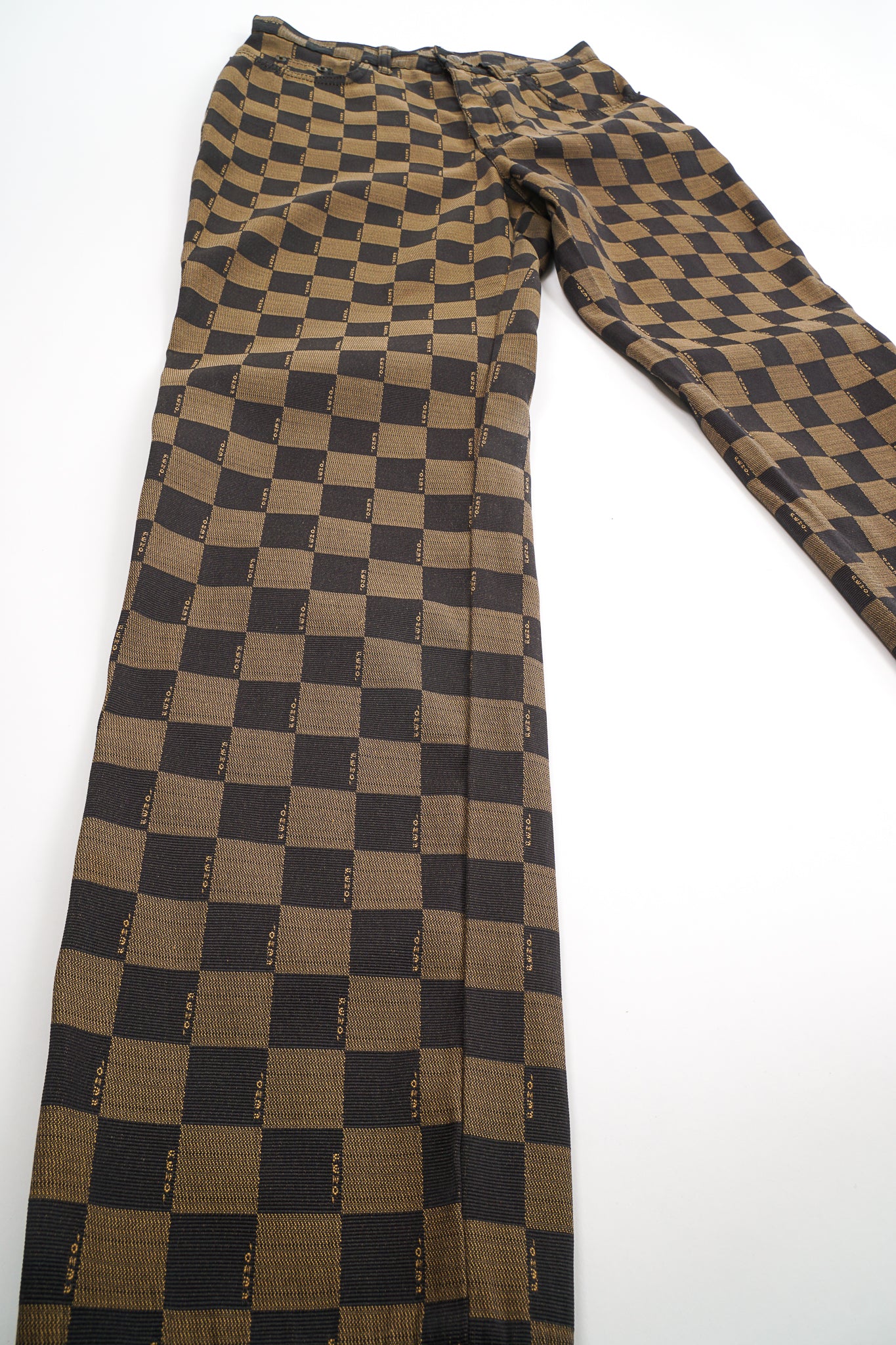 Vintage Fendi Checkerboard Monogram Pant leg at Recess Los Angeles