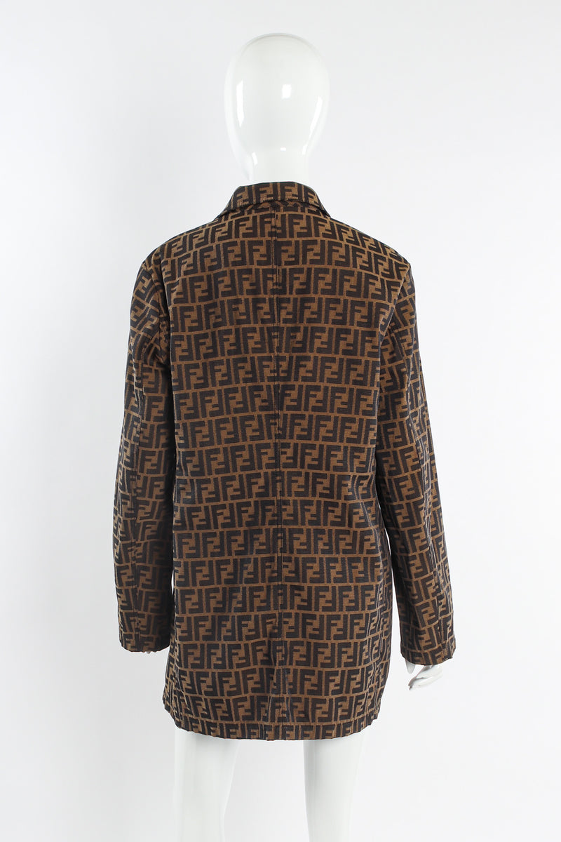 Fendi, Jackets & Coats, Fendi Ff Monogram Reversible Jacket One Size