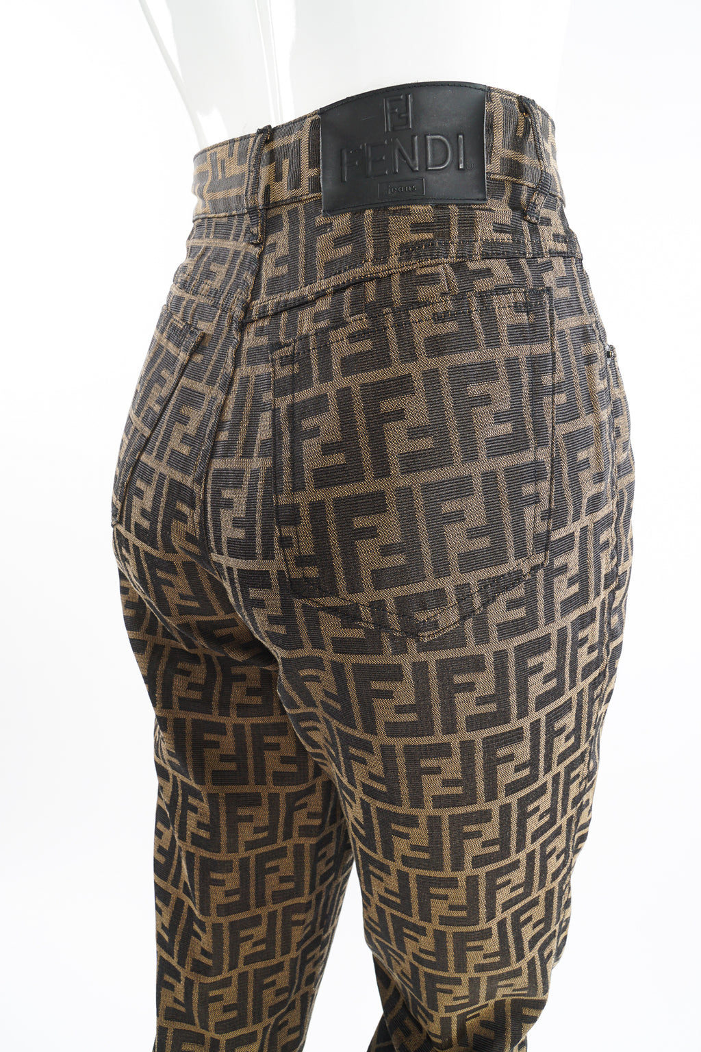 Vintage Fendi Checkerboard Monogram Pant – Recess