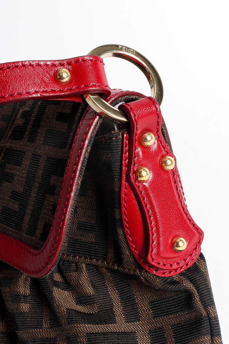 Vintage Fendi Zucca Monogram Flap Shoulder Bag – Recess