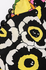 Recess Los Angeles Vintage Fiandaca Technicolor Floral Pop Column Shift Dress