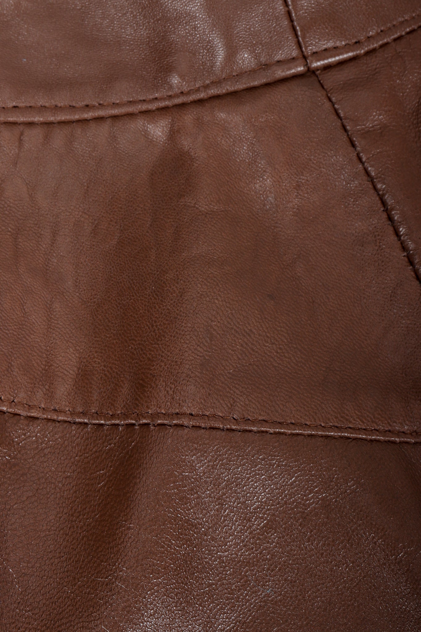 Vintage Firenze Santa Barbara Leather jacket leather texture at sleeves