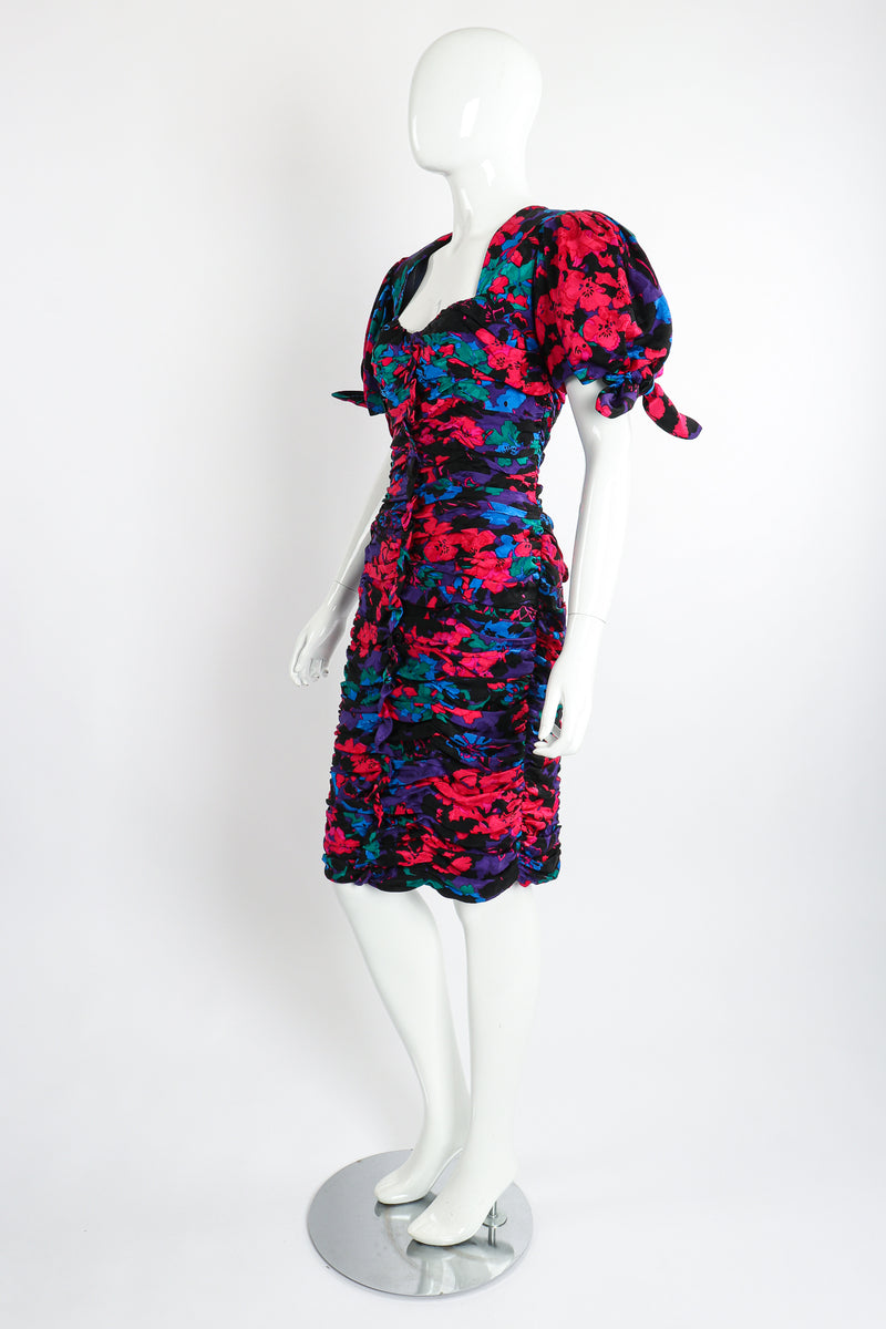 flora kung silk dress Flora Kung Emerald Silk Dress M