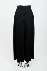 Vintage Frank Usher Pleated Palazzo Pant on Mannequin back at Recess Los Angeles