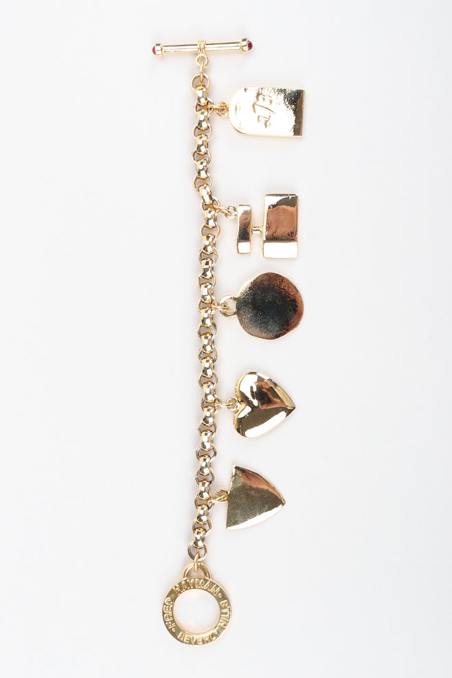 Recess Los Angeles Vintage Fred Hayman Beverly Hills Rodeo Drive Giorgio Charm Bracelet