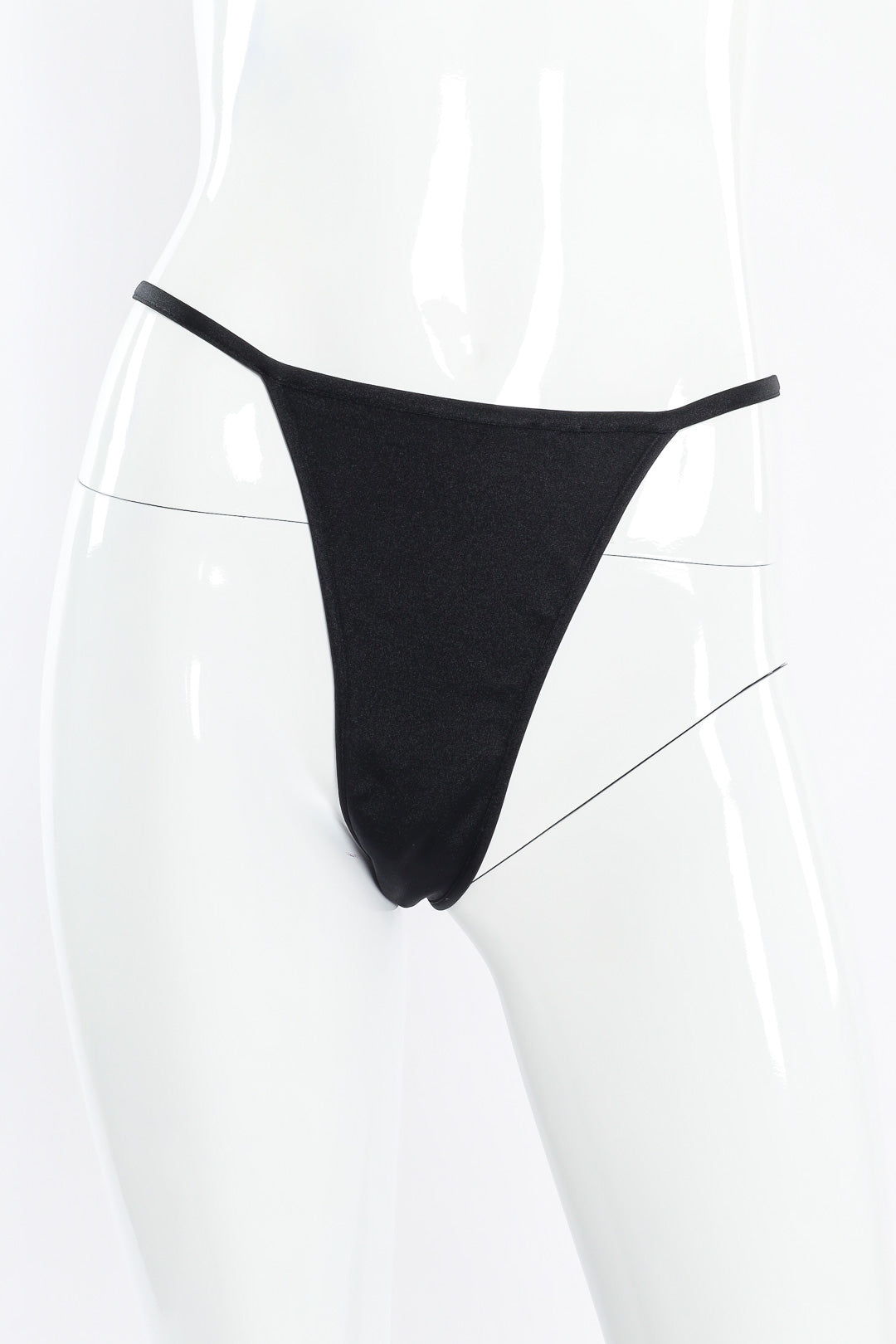 Black g-string by Tom Ford for Gucci mannequin front @recessla