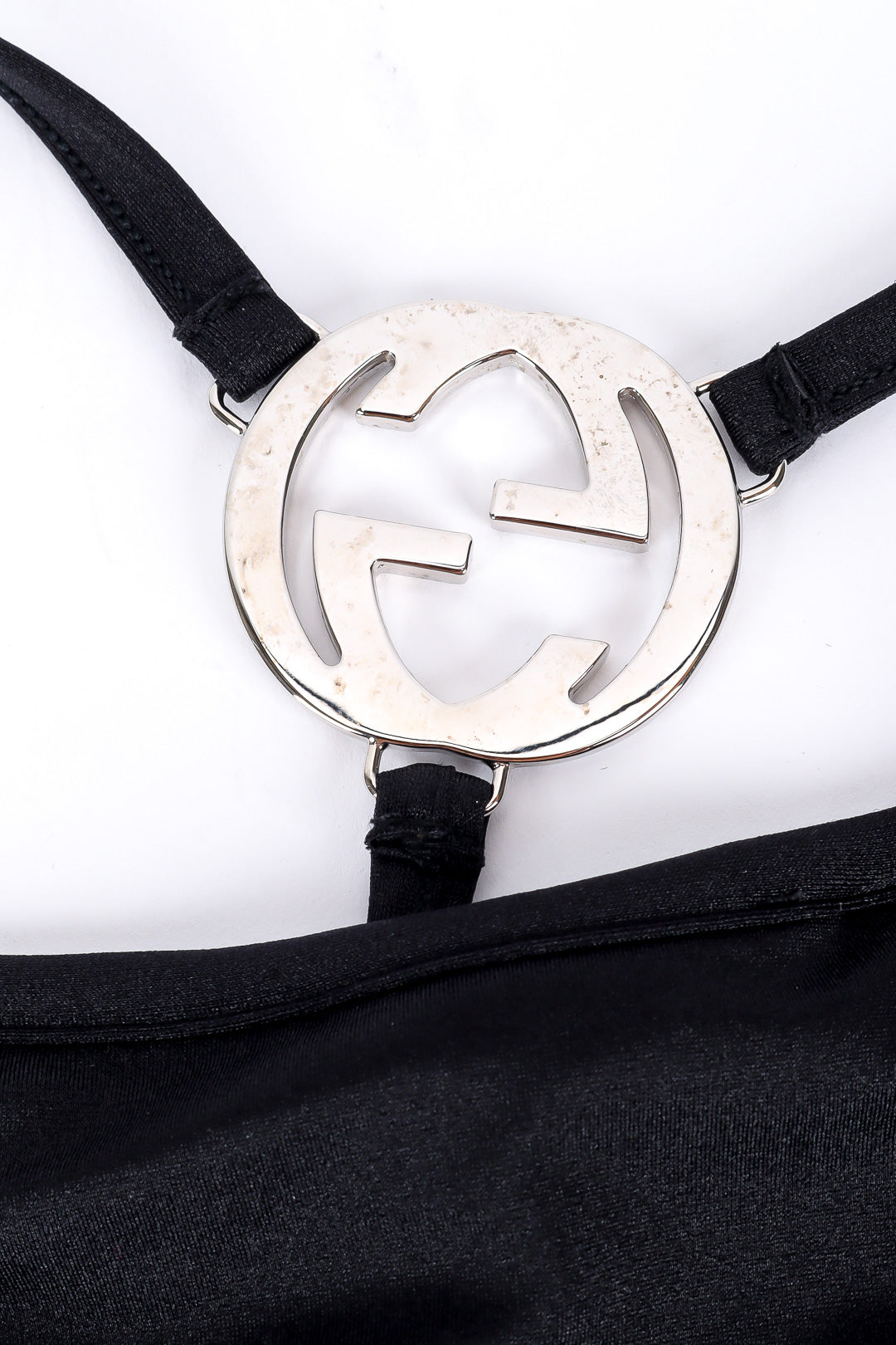 Black g-string by Tom Ford for Gucci back of emblem @recessla