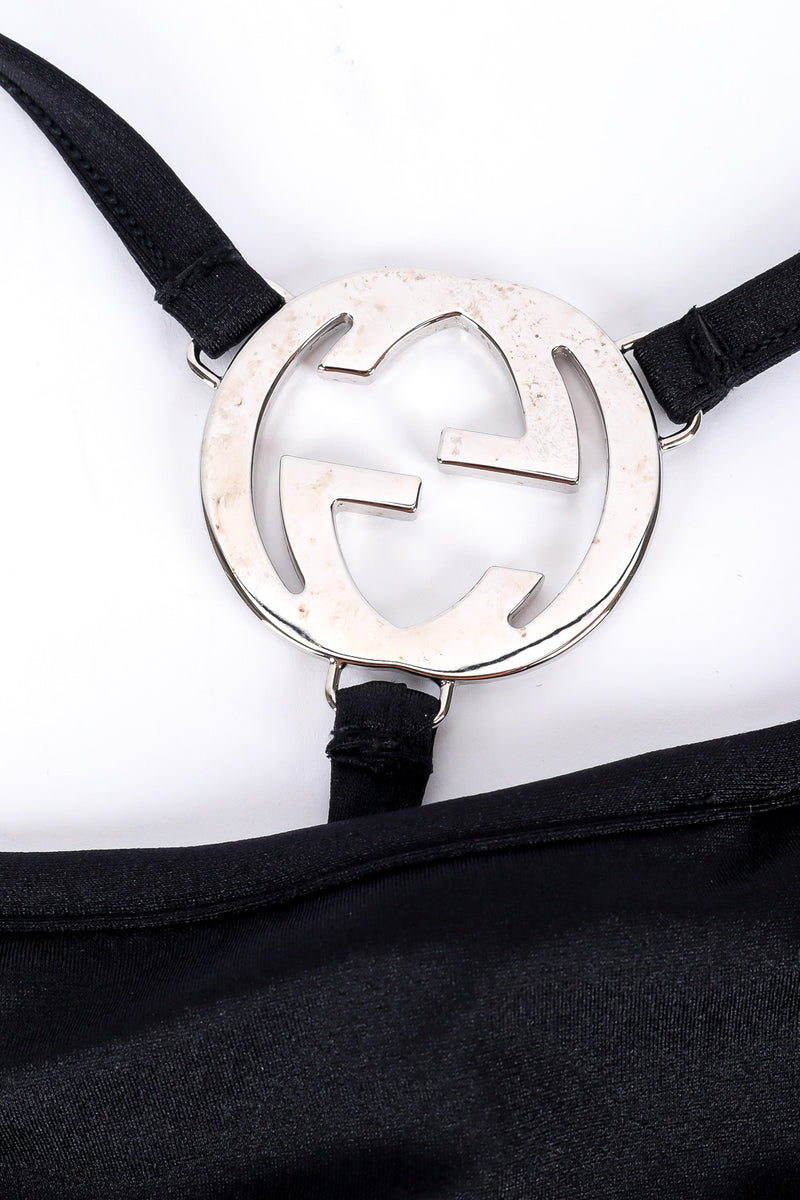 Black g-string by Tom Ford for Gucci back of emblem @recessla