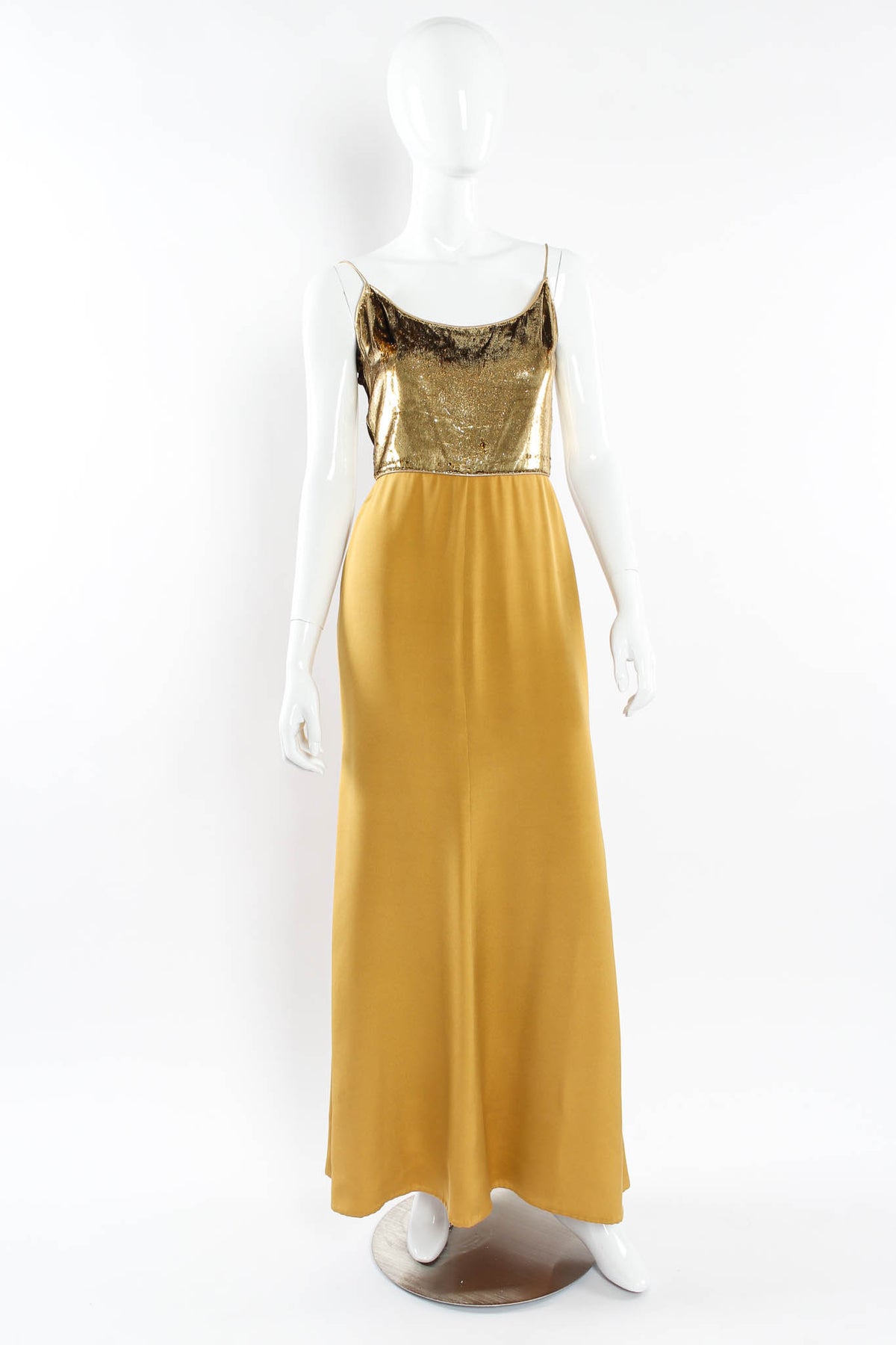 Vintage Galanos for Saks Fifth Avenue Tinsel Slip Dress – Recess