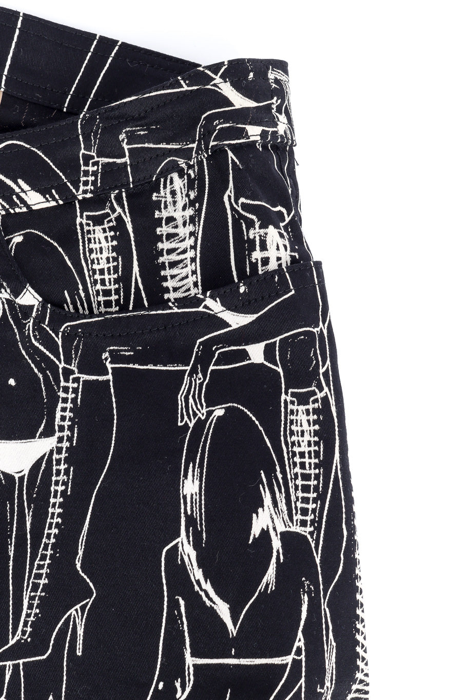 Wrap skirt by John Galliano pocket @recessla