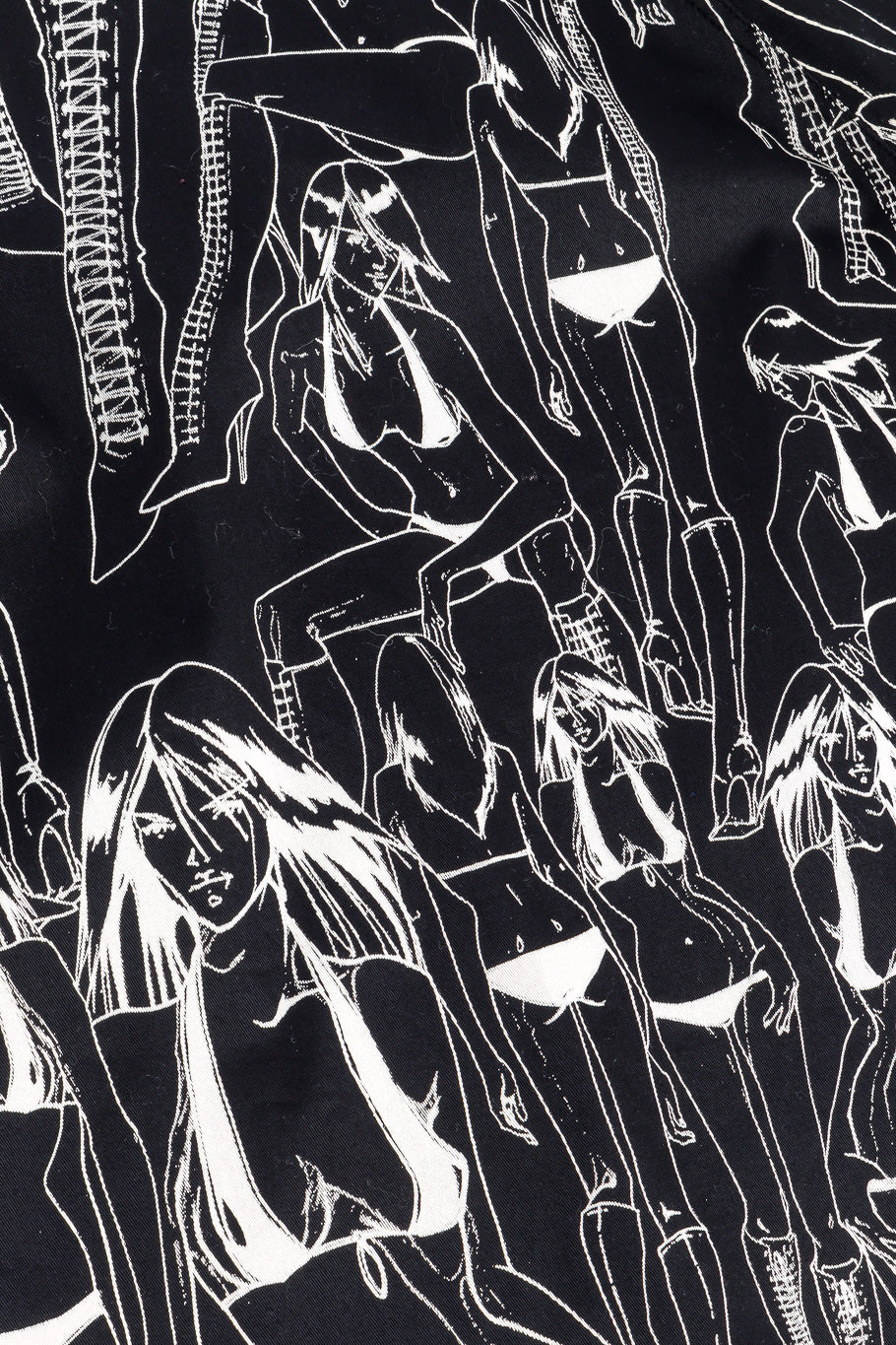 Wrap skirt by John Galliano pattern @recessla