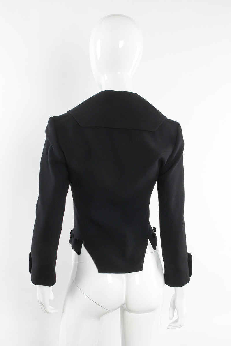 Vintage John Galliano Double Breasted Wool Tuxedo Crop Jacket – Recess