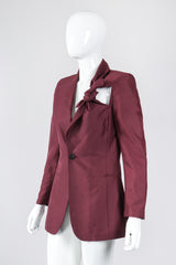 Recess Los Angeles Vintage Jean Paul Gaultier Cutout Slash Blazer Jacket