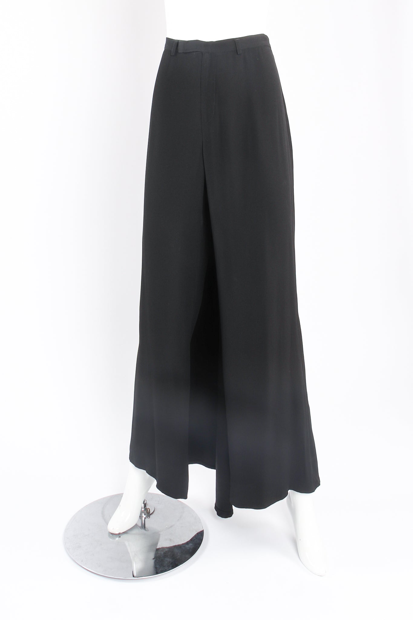 Vintage Jean Paul Gaultier Trouser Suiting Skirt on mannequin front at Recess Los Angeles