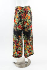 Vintage Jean Paul Gaultier 1999 S/S Fruit Arrangement Silk Pant mannequin back @ Recess Los Angeles