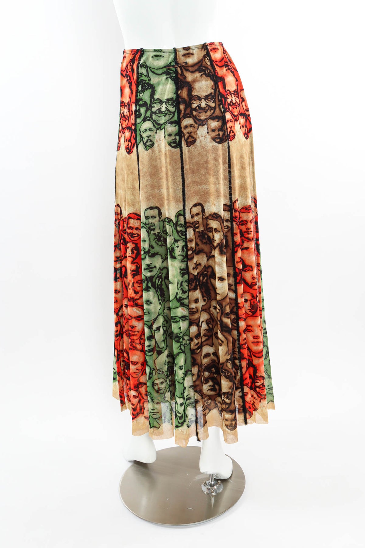 Gaultierneonfaces90sskirt-