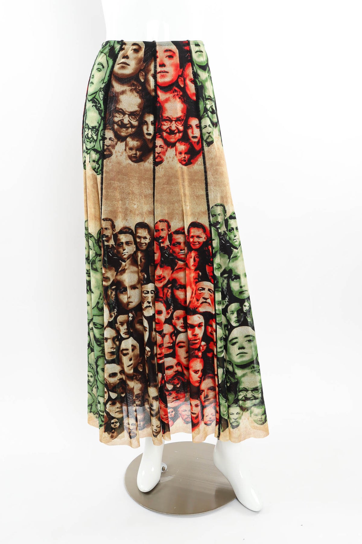 Gaultierneonfaces90sskirt-