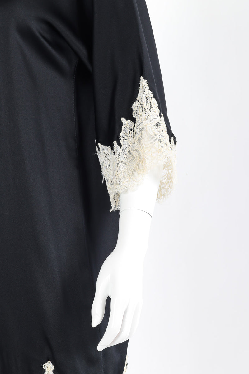 Shift dress by Geoffrey Beene mannequin sleeve cuff @recessla