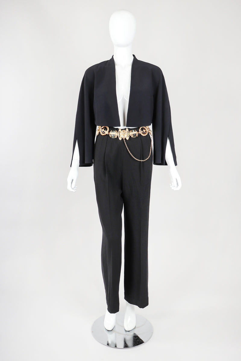 Brand New GIANFRANCO FERRE FORMA Women Pant Suit Set Metallic