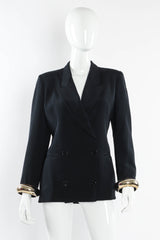 Vintage Gianfranco Ferre Bangle Cuff Blazer & Skirt Set Mannequin front blazer @ Recess Los Angeles