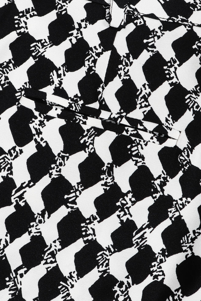 Recess Los Angeles Vintage Gianfranco Ferre Graphic Black And White Double Breasted Jacket Double Pleat Pants 