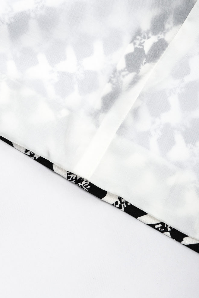 Recess Los Angeles Vintage Gianfranco Ferre Graphic Black And White Double Breasted Jacket Double Pleat Pants 