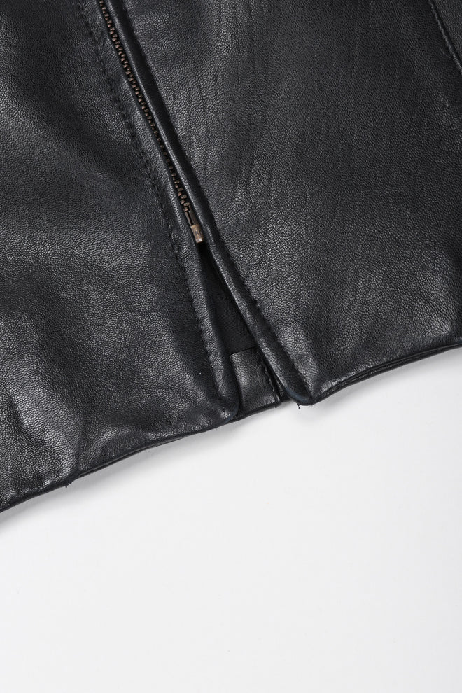 Recess Los Angeles Vintage Gianfranco Ferre Leather GoT Dragon Medallion Dress