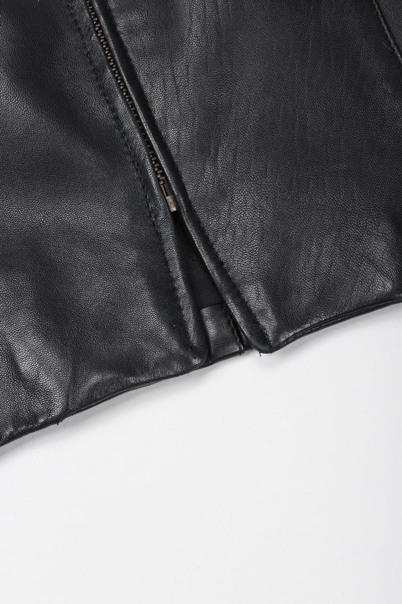 Recess Los Angeles Vintage Gianfranco Ferre Leather GoT Dragon Medallion Dress