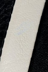 Vintage Gianfranco Ferre Leather Chevron Color Run