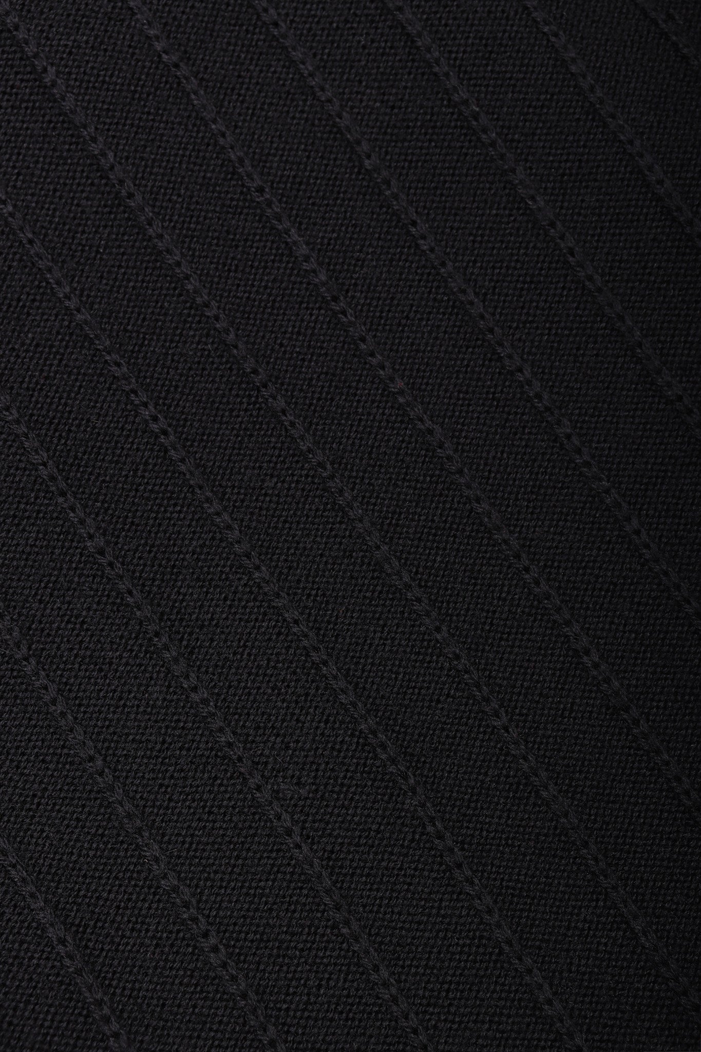 Recess Los Angeles Vintage Gianmarco Lorenzi Ribbed Long Black Knit Coat Snakeskin Strips Fox Fur Collar Shoulder Pads Drop Hem