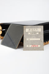 Recess Los Angeles Vintage Giotti Leather Hinged Box Bag