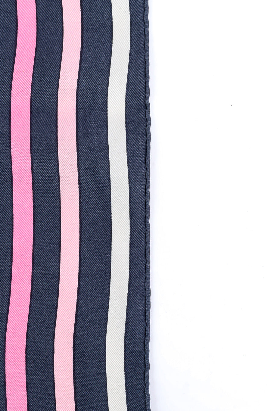 Tetris print scarf by Givenchy closeup of hem line @recessla