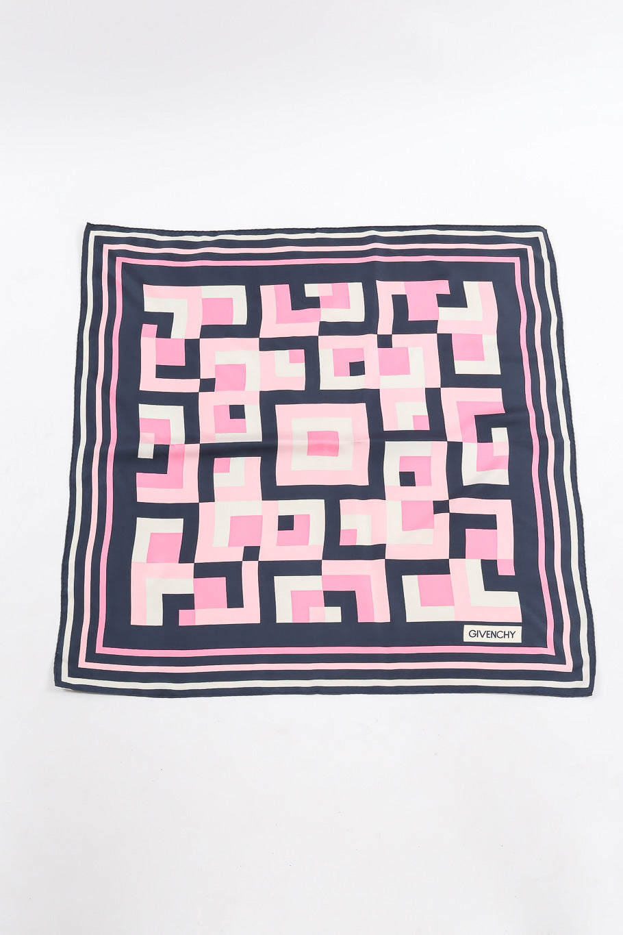 Tetris scarf by Givenchy Flat Lay View @recessla