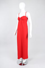 Recess Los Angeles Vintage Givenchy Empire Keyhole Dress