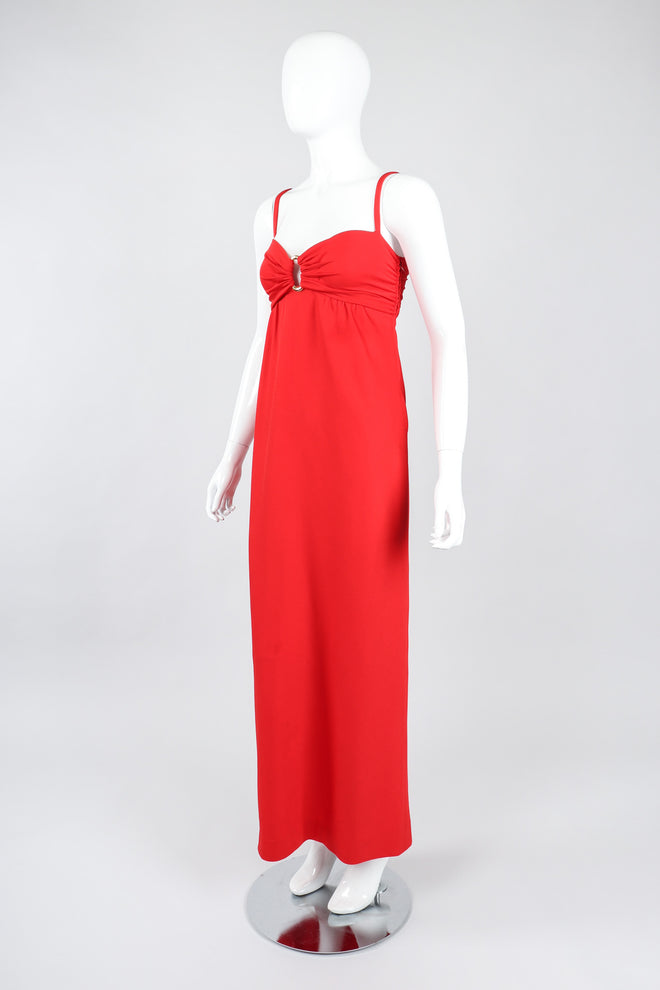 Recess Los Angeles Vintage Givenchy Empire Keyhole Dress