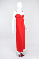 Recess Los Angeles Vintage Givenchy Empire Keyhole Dress