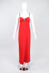 Recess Los Angeles Vintage Givenchy Empire Keyhole Dress