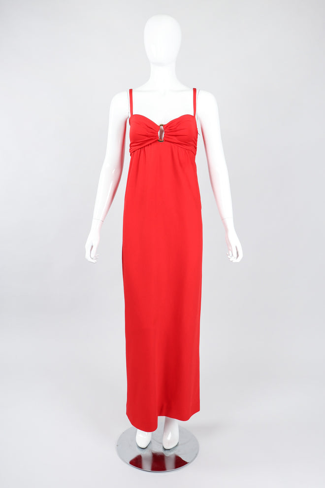 Recess Los Angeles Vintage Givenchy Empire Keyhole Dress
