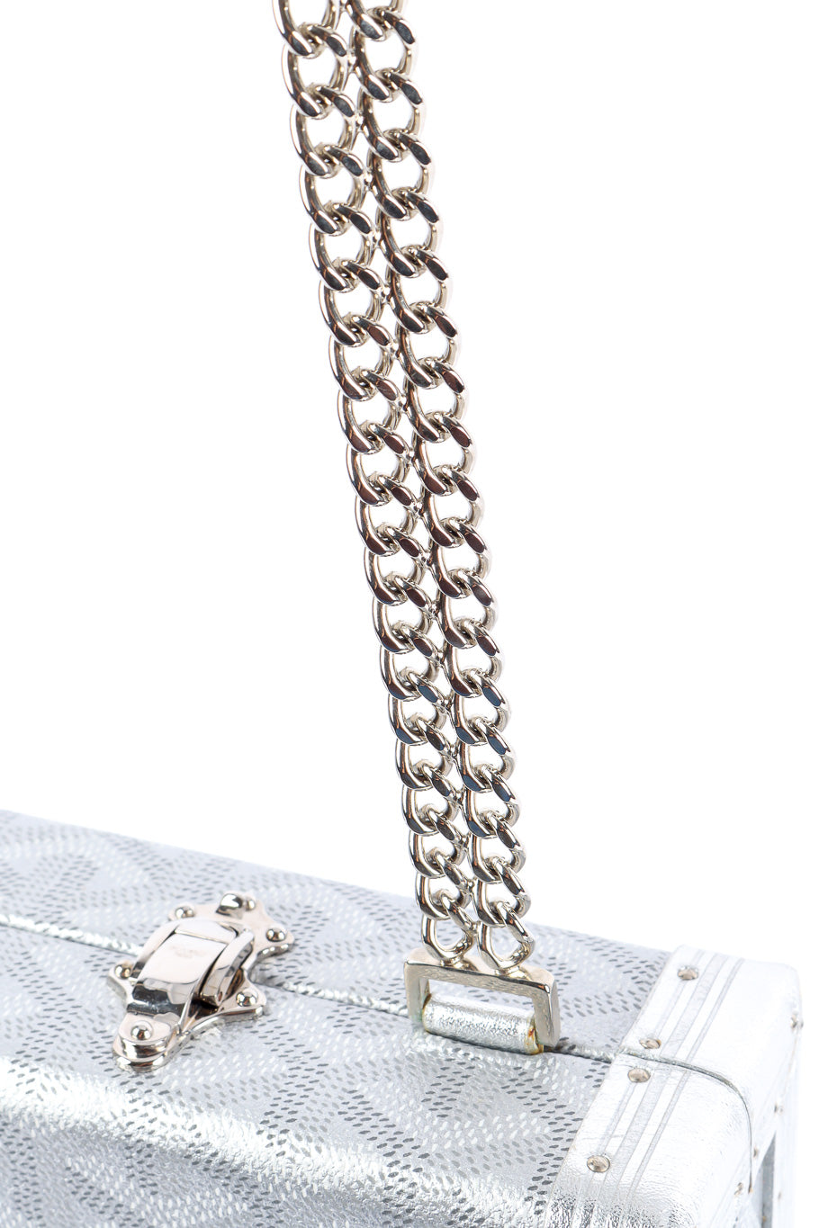 Goyard saint-honoré trunk bag chain detail @recessla