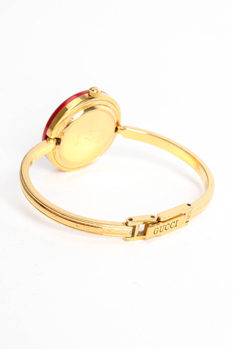 Vintage Gucci 12 Bezel Bracelet Watch Boxed Set II clasped @ Recess Los Angeles
