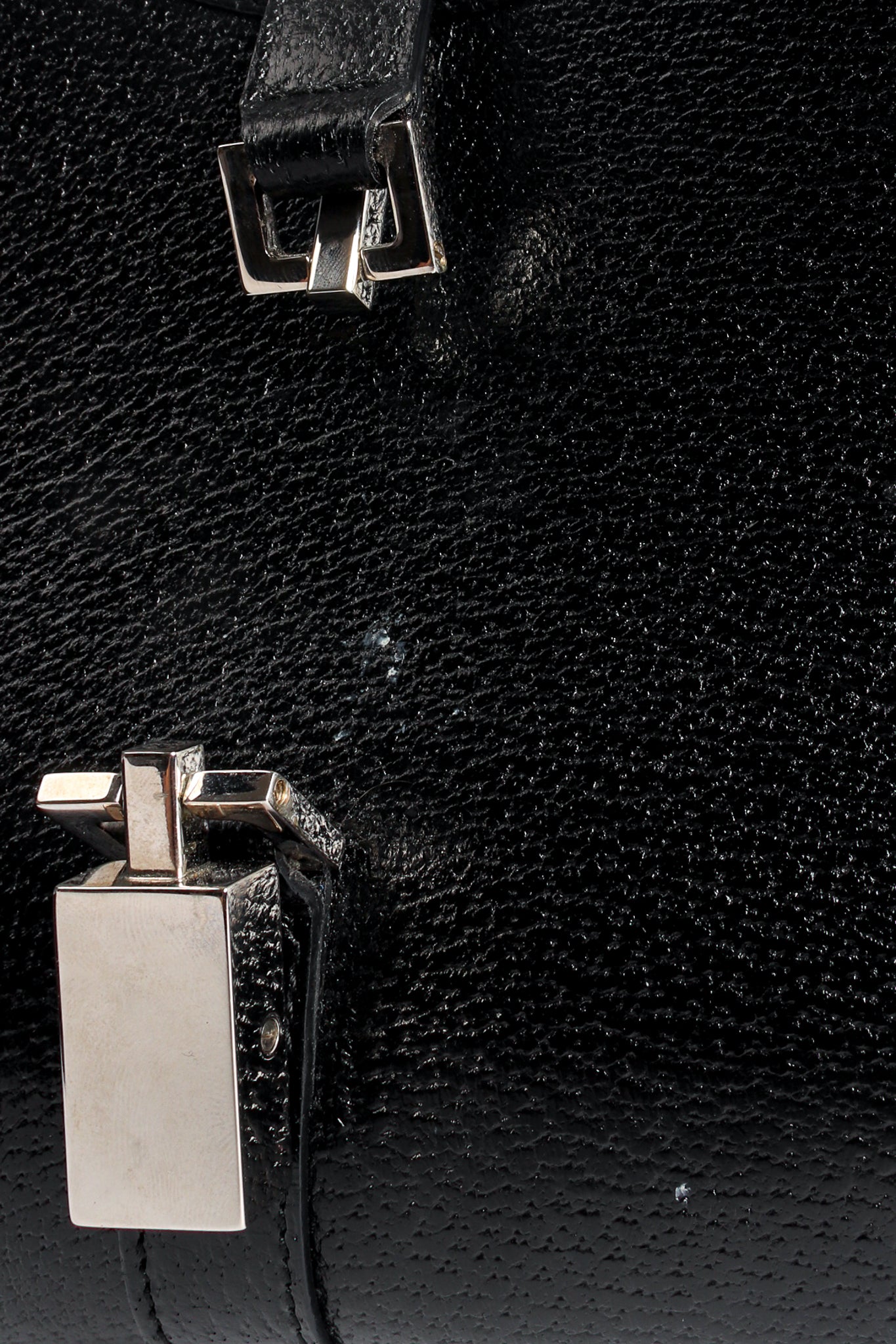 Vintage Gucci Iconic Jackie Bardot Hobo Leather Bag Spot Detail at Recess LA