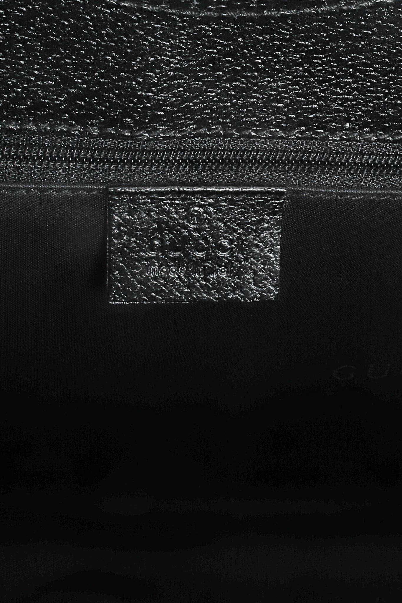 Vintage Gucci Iconic Jackie Bardot Hobo Leather Bag Label at Recess LA
