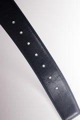 Gucci Vintage Interlocking GG Reversible Leather Belt