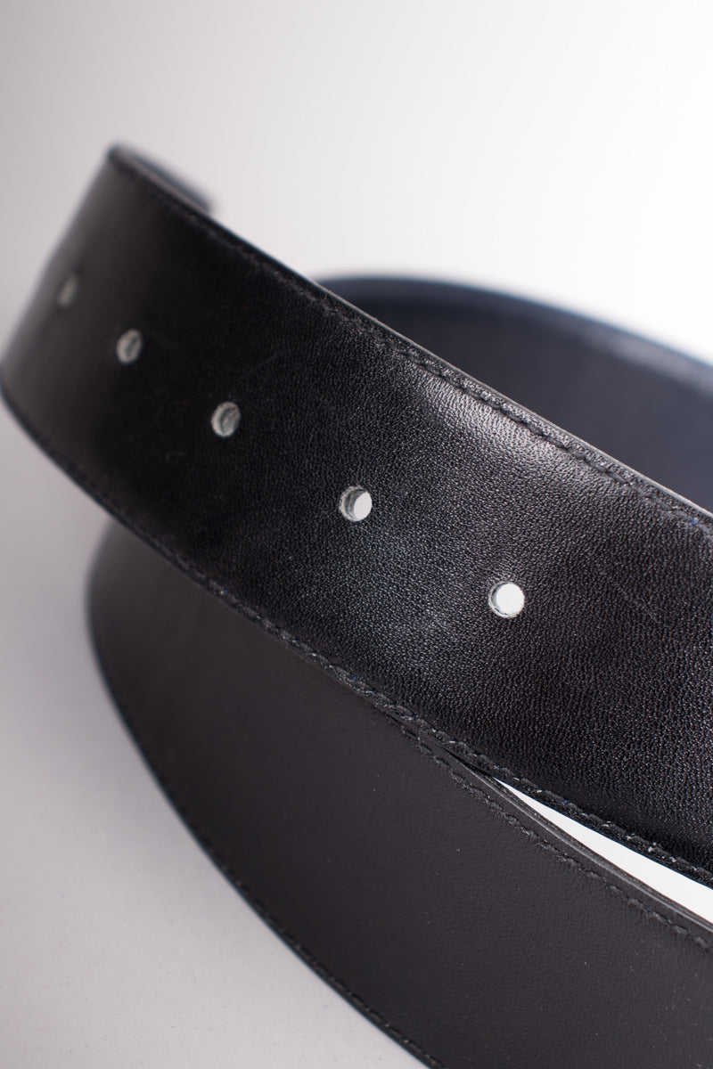 Gucci Vintage Interlocking GG Reversible Leather Belt
