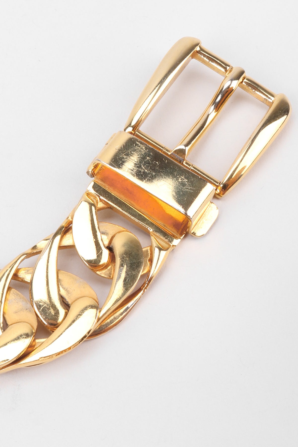 Gucci Gold vintage belt buckle Buy vintage Gucci Vintage Buckle Green Belt at Cavalli e Nastri main image 2