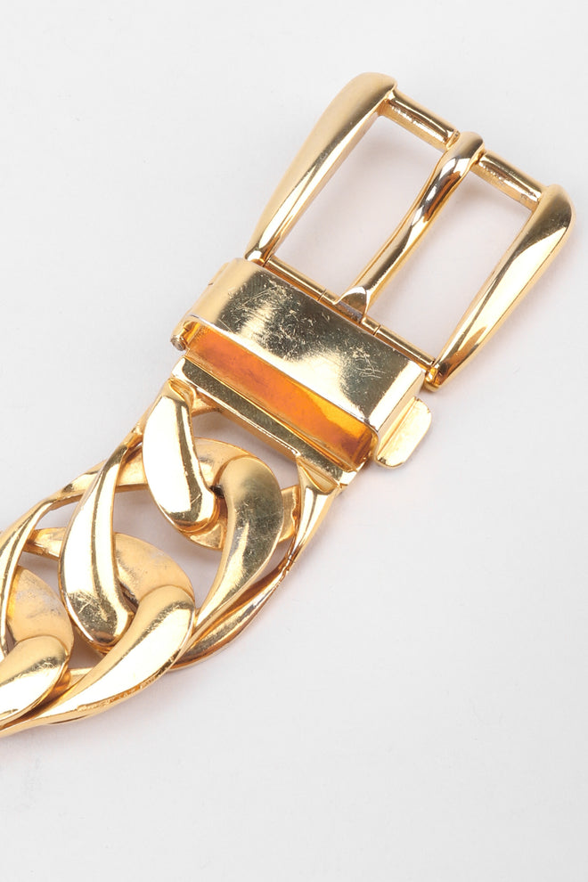 Recess Los Angeles Vintage Gucci Gold Chain Buckle Belt
