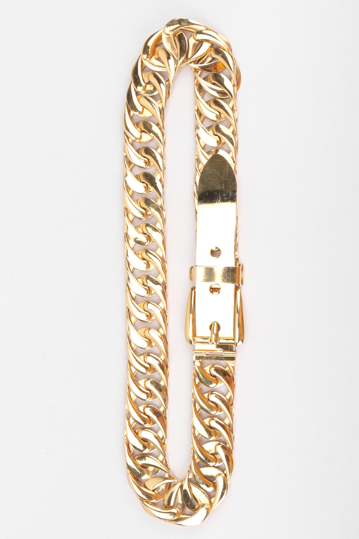 Vintage Gucci Gold Chain Buckle Belt – Recess