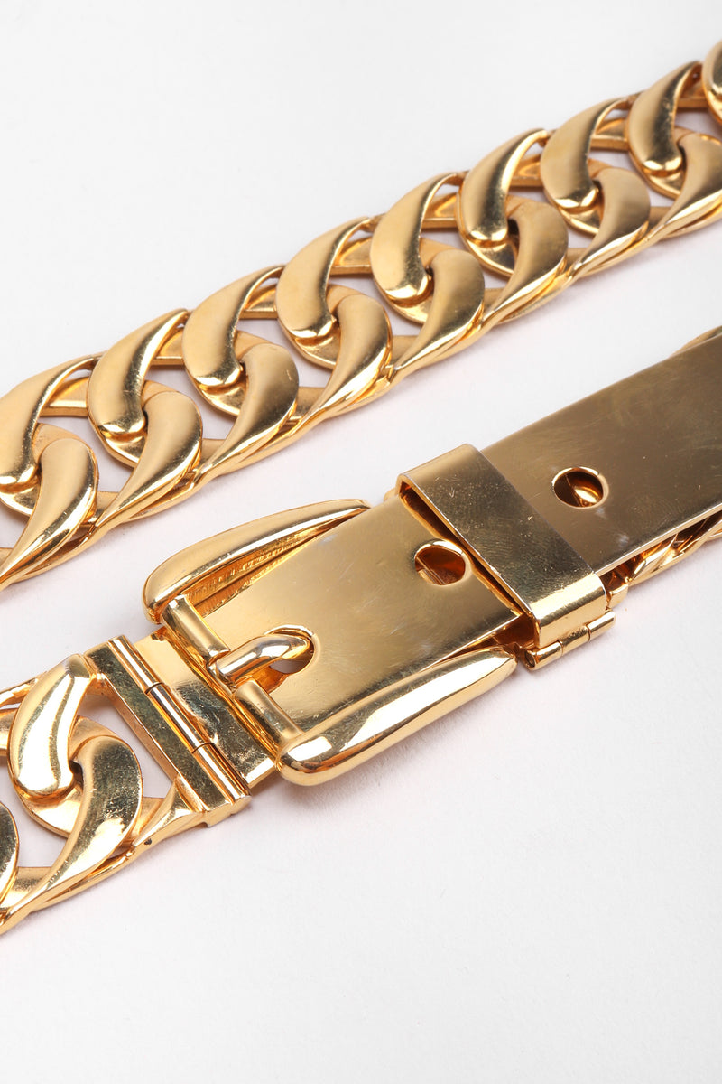 Vintage Gucci Gold Chain Buckle Belt – Recess