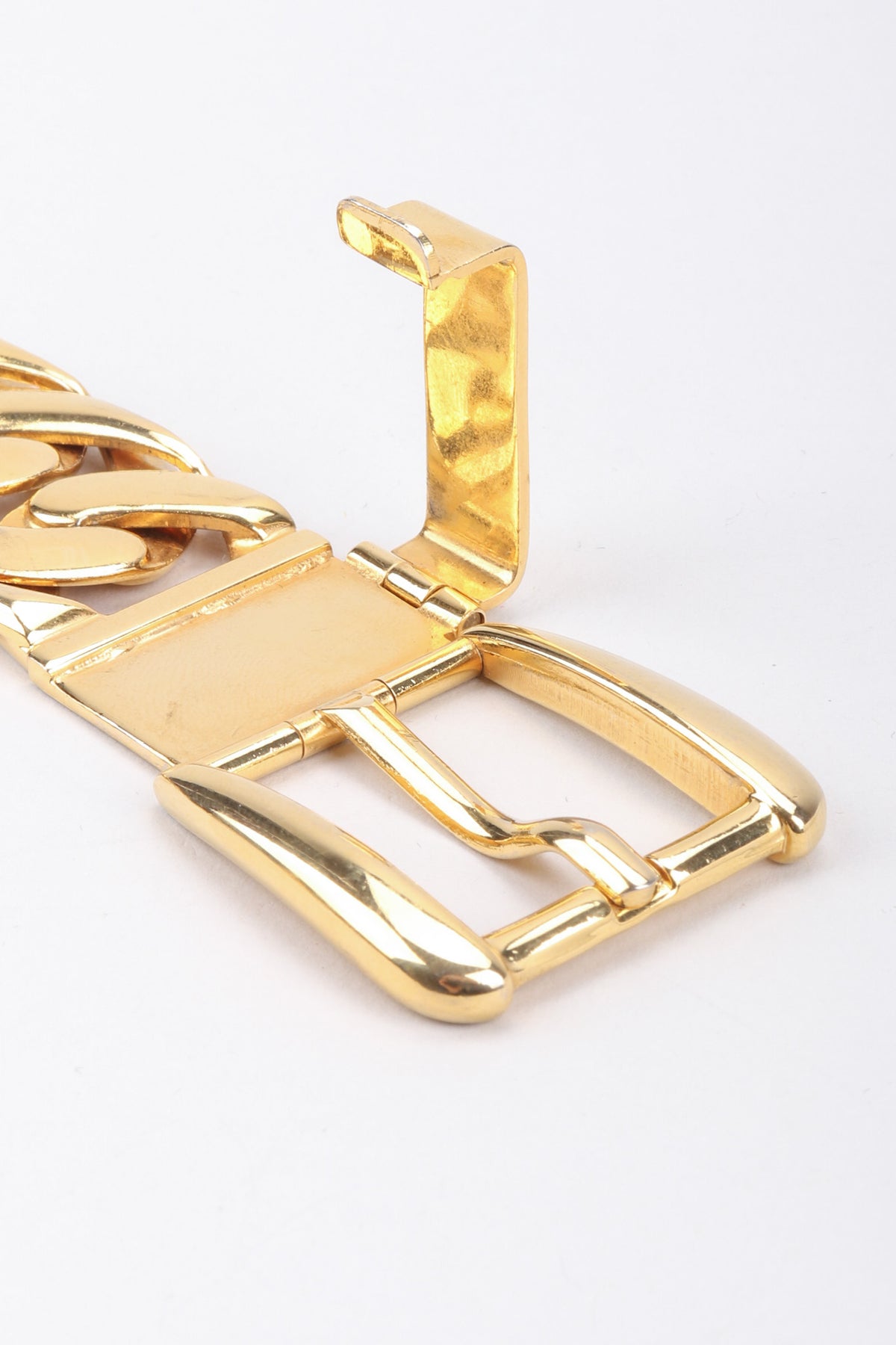 Vintage Gucci Gold Chain Buckle Belt – Recess